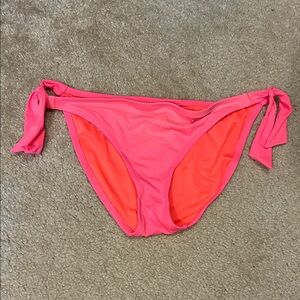 Victoria's Secret Pink and Orange Bikini Bottom